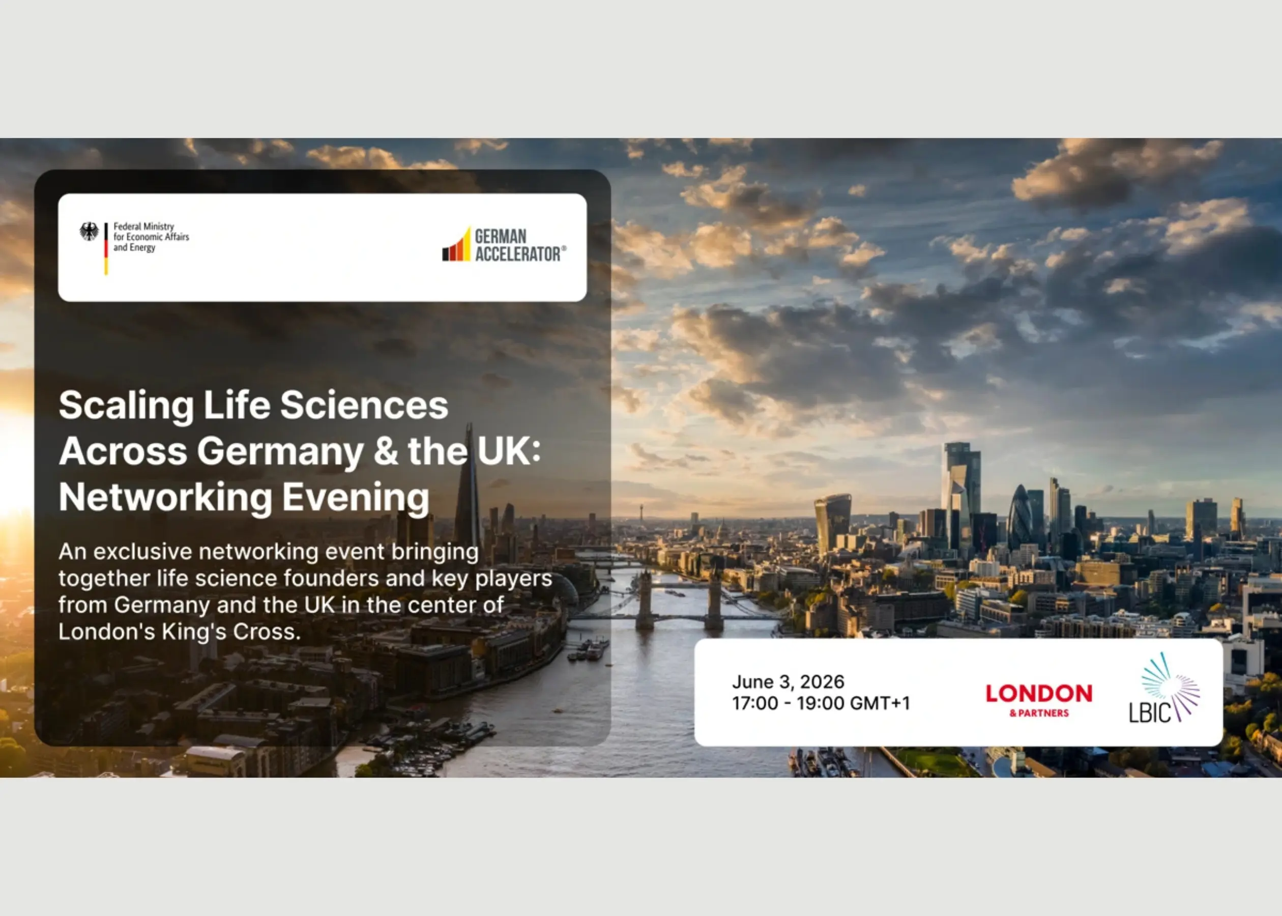 Scaling Life Sciences Across Germany & the UK: Networking Evening